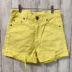 JAYRO white ジャイロホワイト ショートパンツ ダメージ加工