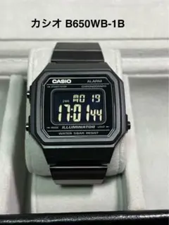カシオ B650WB-1B デジタル腕時計
