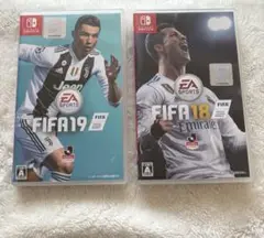 Nintendo Switch FIFA18 FIFA19 2個セット