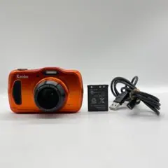 防水コンパクトデジタルカメラ KenKo DSC200WP オレンジ 本体 Amazon | Kenko デジタルカメラ DSC200WP 防塵・防水 IP58 2016