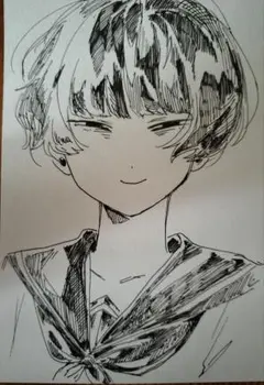手描きイラスト　アナログイラスト　オリジナル