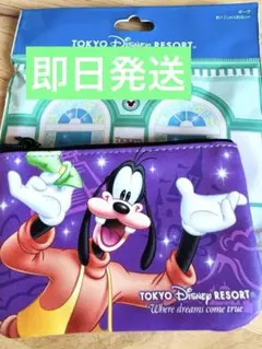 ディズニー　グーフィー　ポーチ　チケット