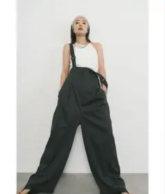 HANNE サスペンダートラウザー