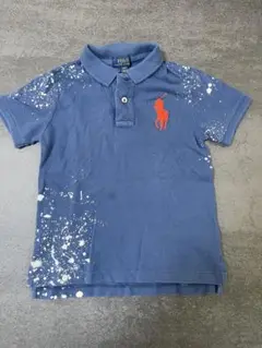 Polo Ralph Lauren ラルフローレンネイビー ポロシャツ 4/4T