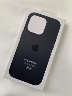純正 未開封iPhone 14Pro シリコーンケース　ミッドナイト