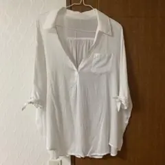 ナチュラルビューティベーシック　ブラウス　シャツ