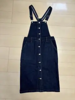 美品 デニム サロペット スカート M