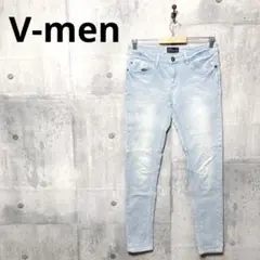V-men ブイメン メンズ スキニーデニム スキニージーンズ M