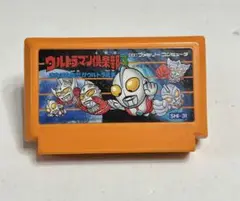 ファミコンソフト「ウルトラマン倶楽部３」　昭和レトロ　ゲームソフト