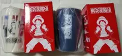 【お買い得】モスバーガーワンピースタンブラー　紺色　白色