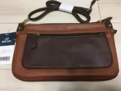ショルダーバック　ブラウン　Vivid esse vel-36　お買い得品☆彡
