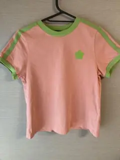 MARY QUANT 半袖Tシャツ ピンク/グリーン