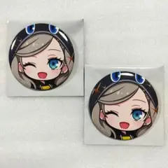 ペルソナ5アモカフェ 高巻 杏 缶バッジ