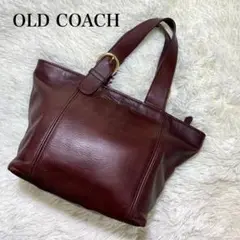 COACH オールドコーチ トートバッグ ハンドバッグ 舟型