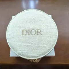 Dior　ノベルティー　ゴールド　小物入れ　チャーム、鏡つき