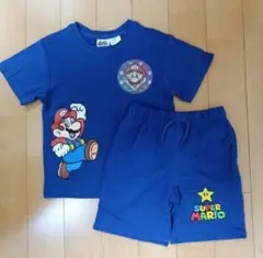 【新品】スーパーマリオ　子供服　半袖　上下セット　110cm〜120cm