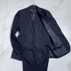定番⭐︎コムサイズム スリーピース ビジネススーツ CORDURA ウール