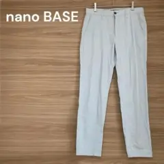 ナノベース　ナノユニバース 【L】ライトブルーパンツ 綿混