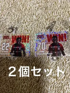 北海道コンサドーレ札幌　WINNING連結チャーム　サフォ＆カン　２個セット
