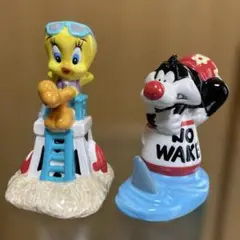 Tweety Bird & Sylvester ソルト&ペッパー入れ　難あり