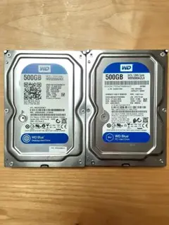 y038 2個セット 中古HDD 3.5 SATA