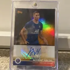 ACHRAF HAKIMI サイン入りカード 2021/22