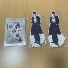 zerobaseone リッキー kato 紙スタンド　zb1 ステッカー