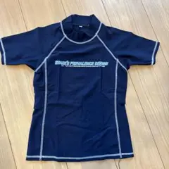 ネイビー 半袖ラッシュガード サイズ140