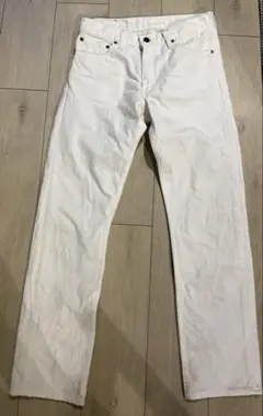 Levi's ホワイトリーバイス505 W30 ストレート