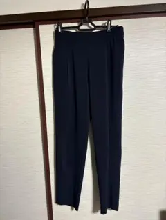 ネイビー プリーツ入り スラックス サイズ2