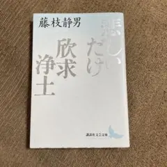 藤枝静男 悲しいだけ・欣求浄土 講談社文芸文庫
