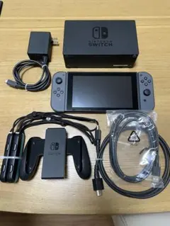 Nintendo Switch 本体 グレー 付属品あり