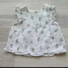 PETIT BATEAU　ガーゼトップス　12m 74cm オーガニックコットン