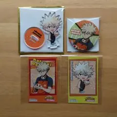 僕のヒーローアカデミア&スイーツパラダイスコラボグッズ 爆豪勝己4点