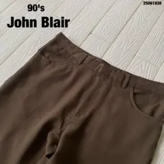 90'sJohoBlairヴィンテージスラックスUS古着ブラウンアメカジ