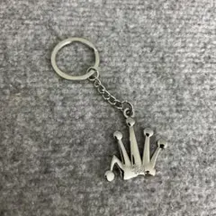 Stussy Metal Bent Crown Keychain SV