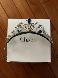 Chacott バレエ ティアラ 頭飾り ブルー系