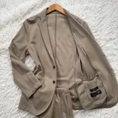 ✨極美品✨ナノユニバース　ダメリーノ　カジュアルスーツ　セットアップ　ストレッチ