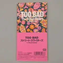 廃盤【The Street Sliders】TOO BAD　8cmシングルCD