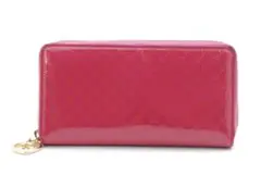 グッチ GUCCI GG 長財布ファスナー エナメル