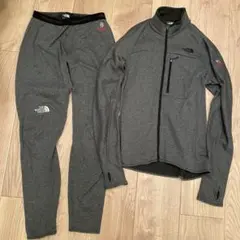 ノースフェイス クンブージャケット パンツ セット グレー【送料込】