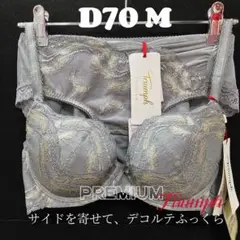D70 トリンプ プレミアム ゴールドレーベルブラジャー&ショーツ