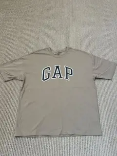 gap tシャツ ベージュ　S 美品　ロゴ