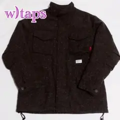w)taps ダブルタップス ブルゾン 日本製 ウール ツイード 201-205