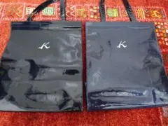 キタムラ　光沢仕上げ トートバッグ 2点セット