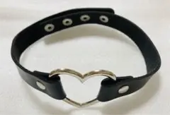 黒 チョーカー 首飾り 地雷 ゴスロリ パンクイートミー系量産型病みかわ ハート