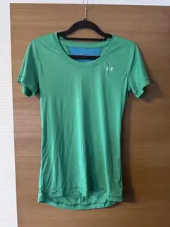 アンダーアーマー UNDER ARMOUR 半袖シャツ SM 緑