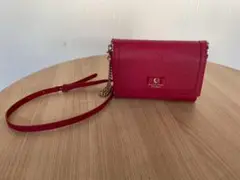 【美品】Samantha Thavasa プチチョイス　ショルダーバッグ　レッド