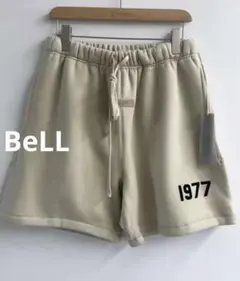 FEAR OF GOD 1977プリント ベージュショートパンツ
