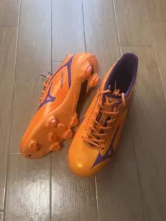 新品　Mizuno BASARA サッカーシューズ オレンジ/パープル　25.5 MIZUNO ミズノ バサラ 001 MD(オレンジ×パープル) P1GA156168